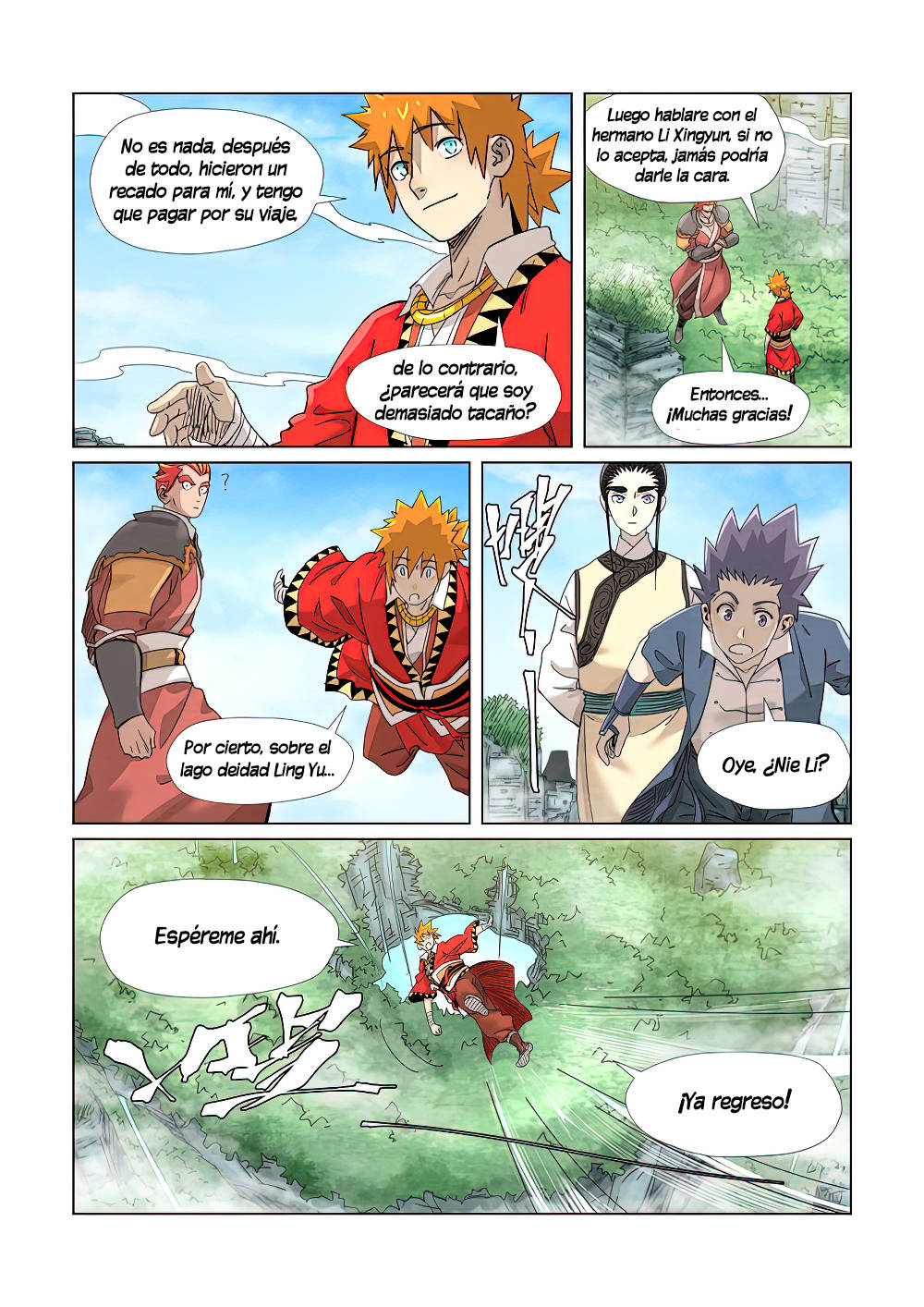 Read Tales of Demons and Gods ES Manga Online