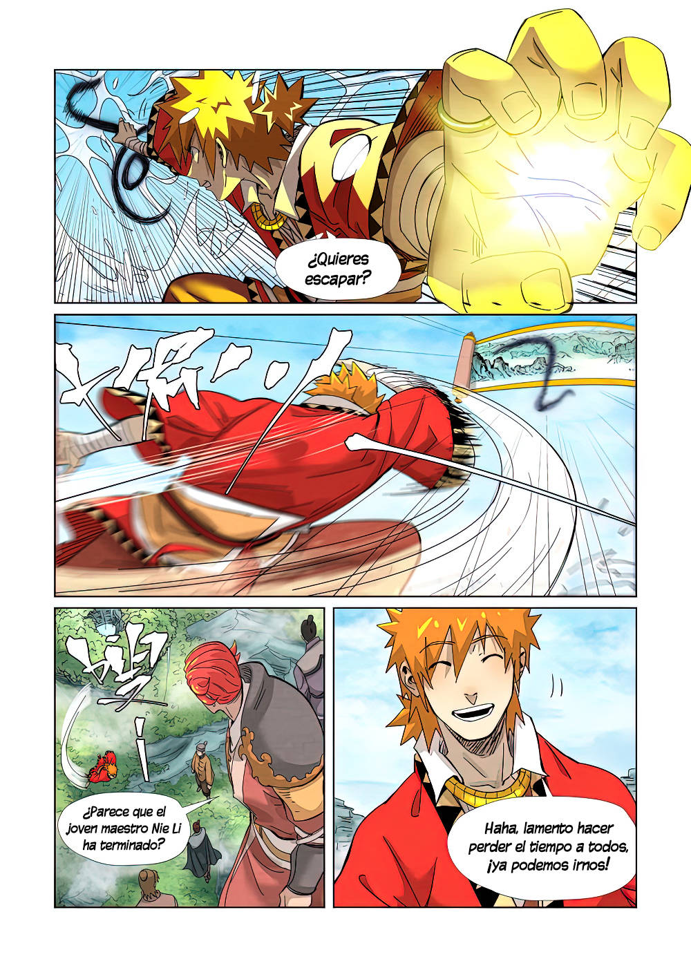 Read Tales of Demons and Gods ES Manga Online