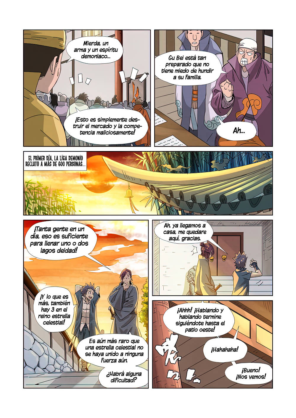 Read Tales of Demons and Gods ES Manga Online