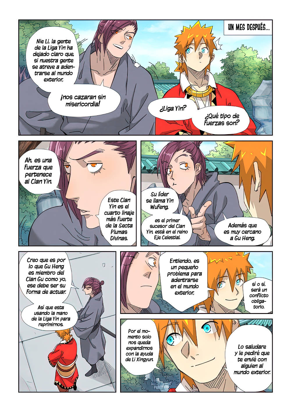 Read Tales of Demons and Gods ES Manga Online