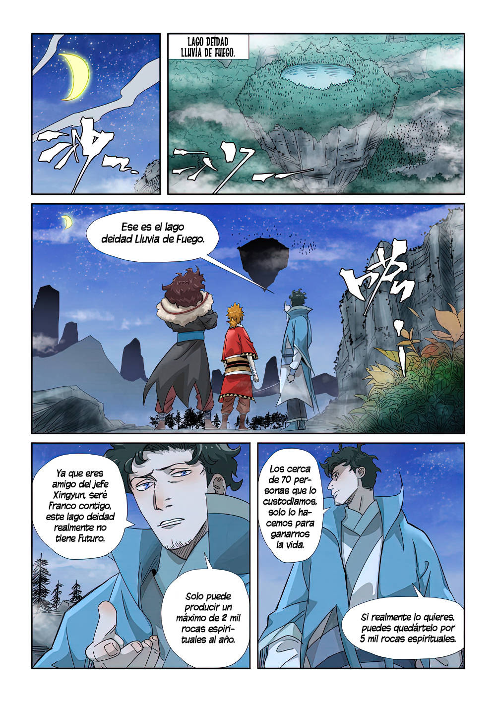 Read Tales of Demons and Gods ES Manga Online