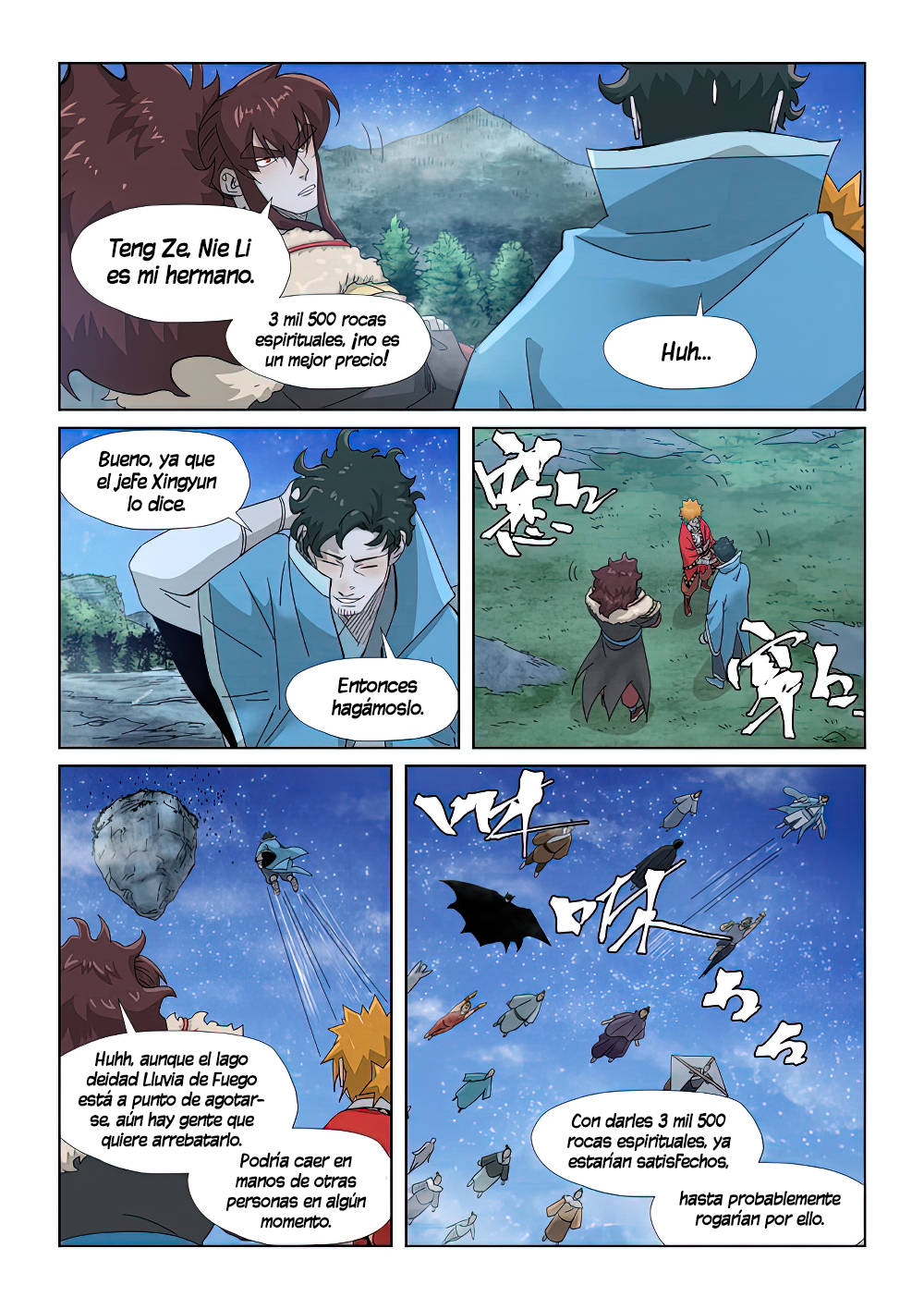 Read Tales of Demons and Gods ES Manga Online