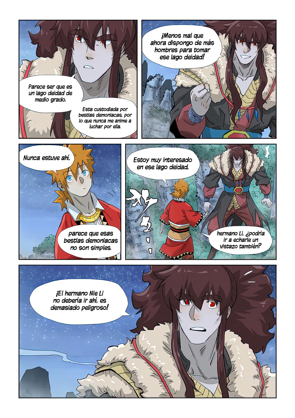 Read Tales of Demons and Gods ES Manga Online