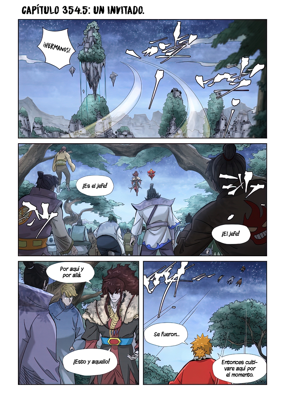 Read Tales of Demons and Gods ES Manga Online