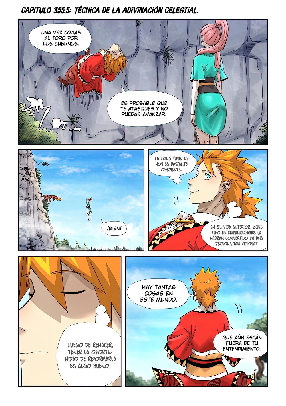 Read Tales of Demons and Gods ES Manga Online