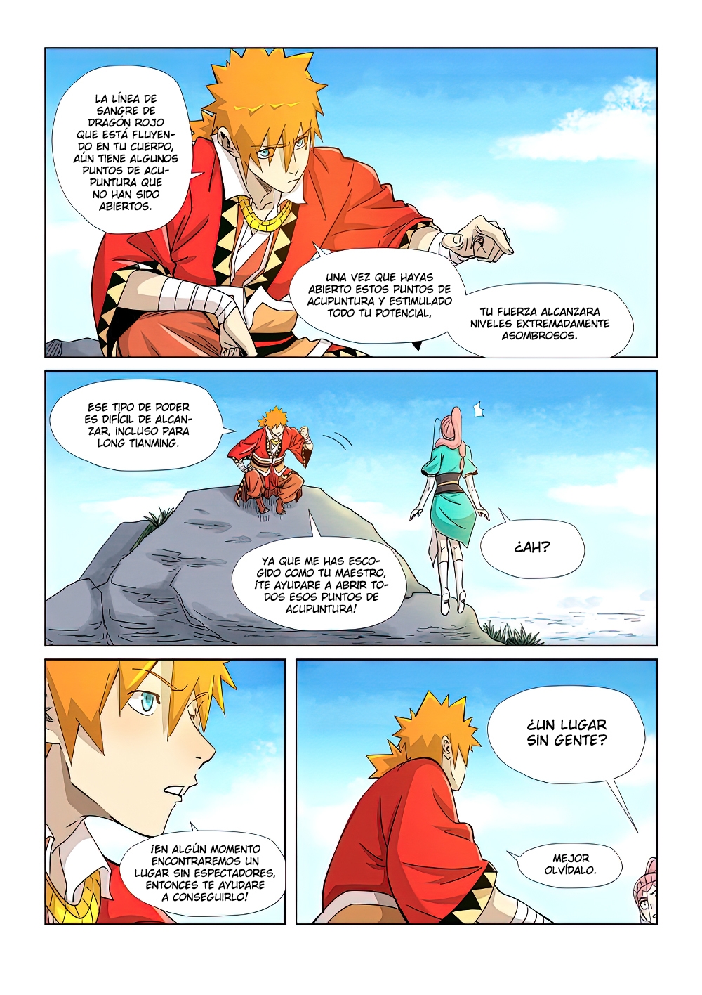 Read Tales of Demons and Gods ES Manga Online