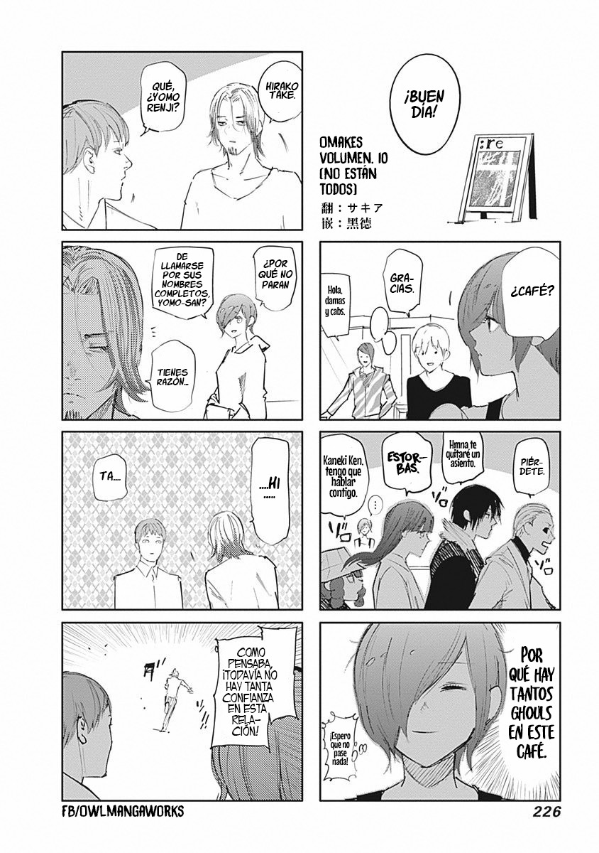 Read Tokyo Ghoul ES Manga Online