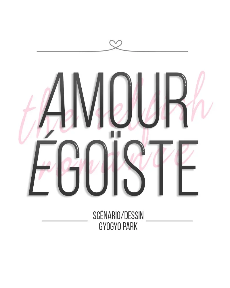 Read Amour Égoïste FR Manga Online