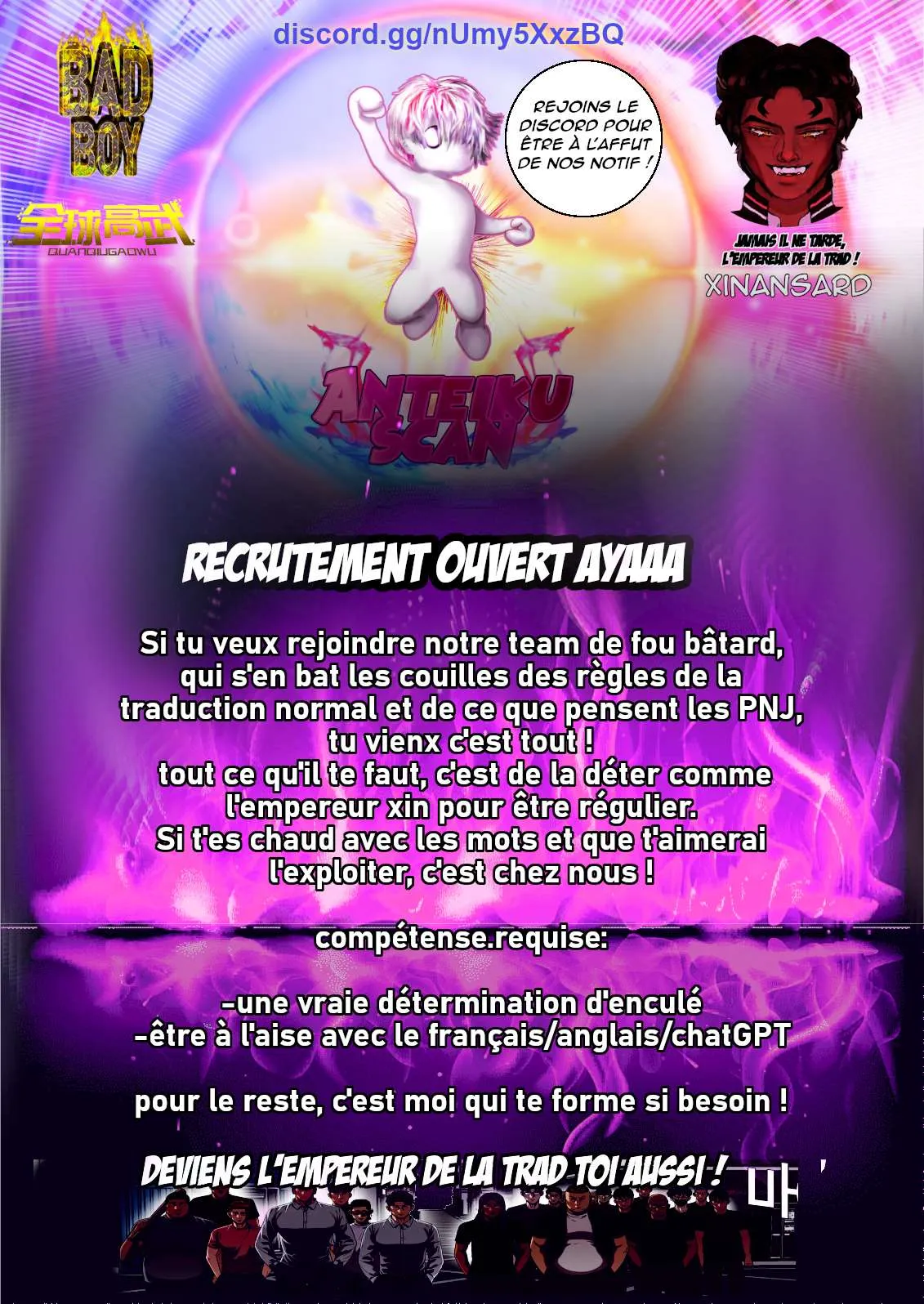 Read Bad Boy FR Manga Online