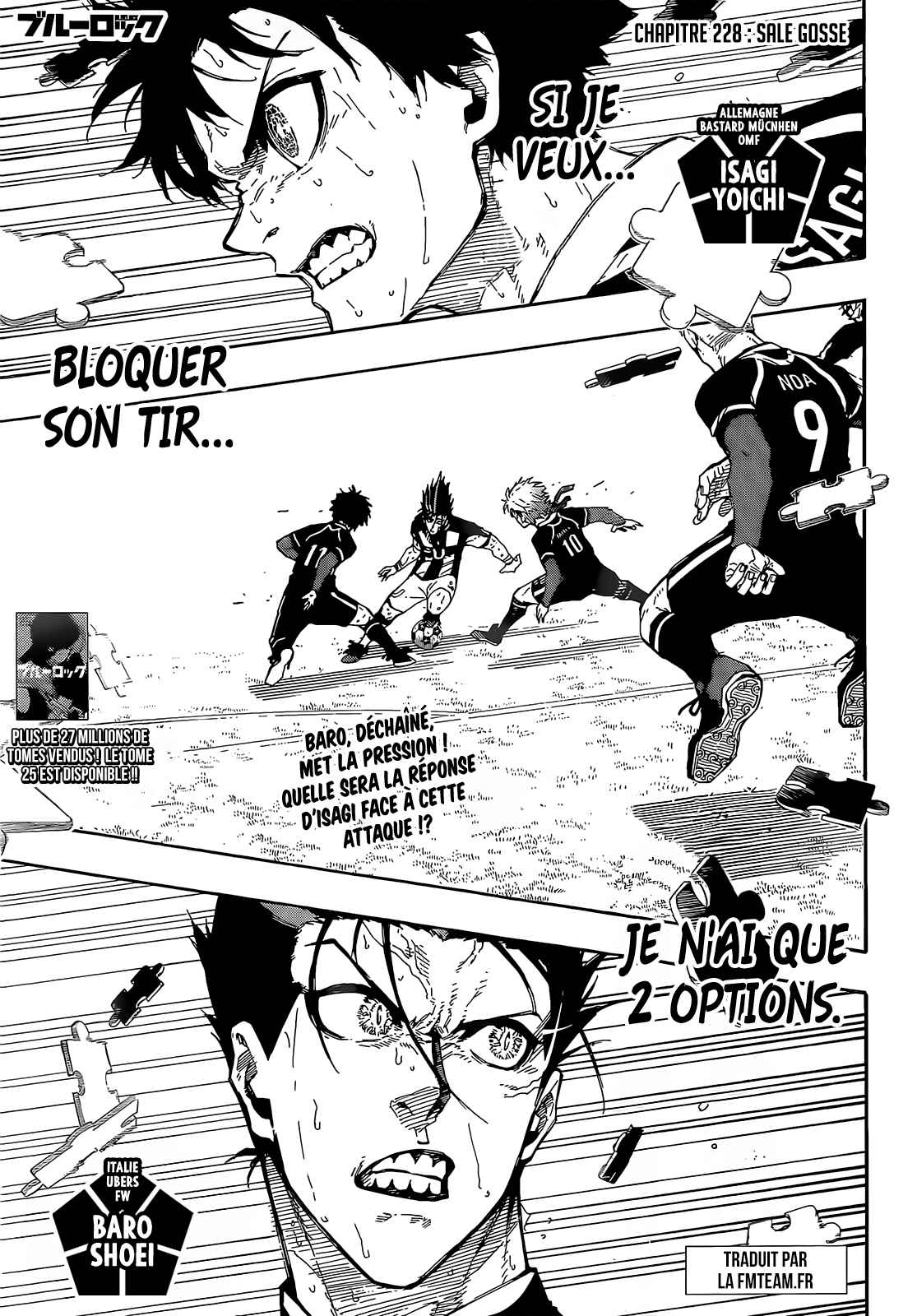 Read Blue Lock FR Manga Online