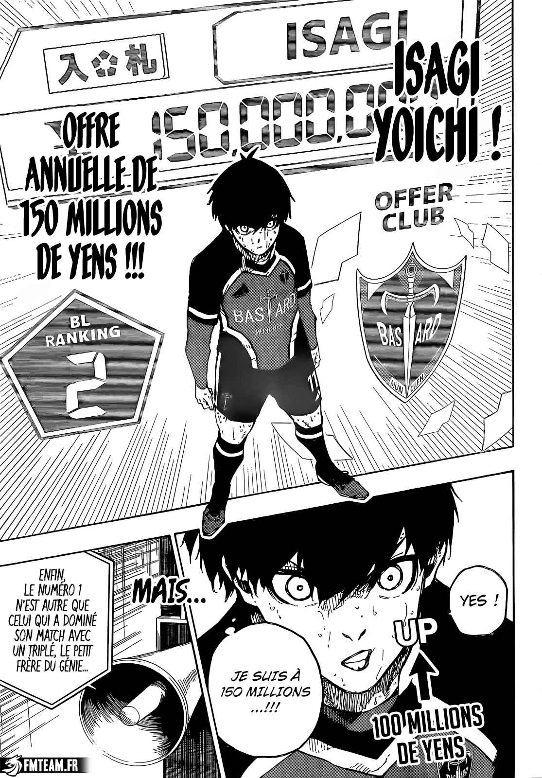 Read Blue Lock FR Manga Online
