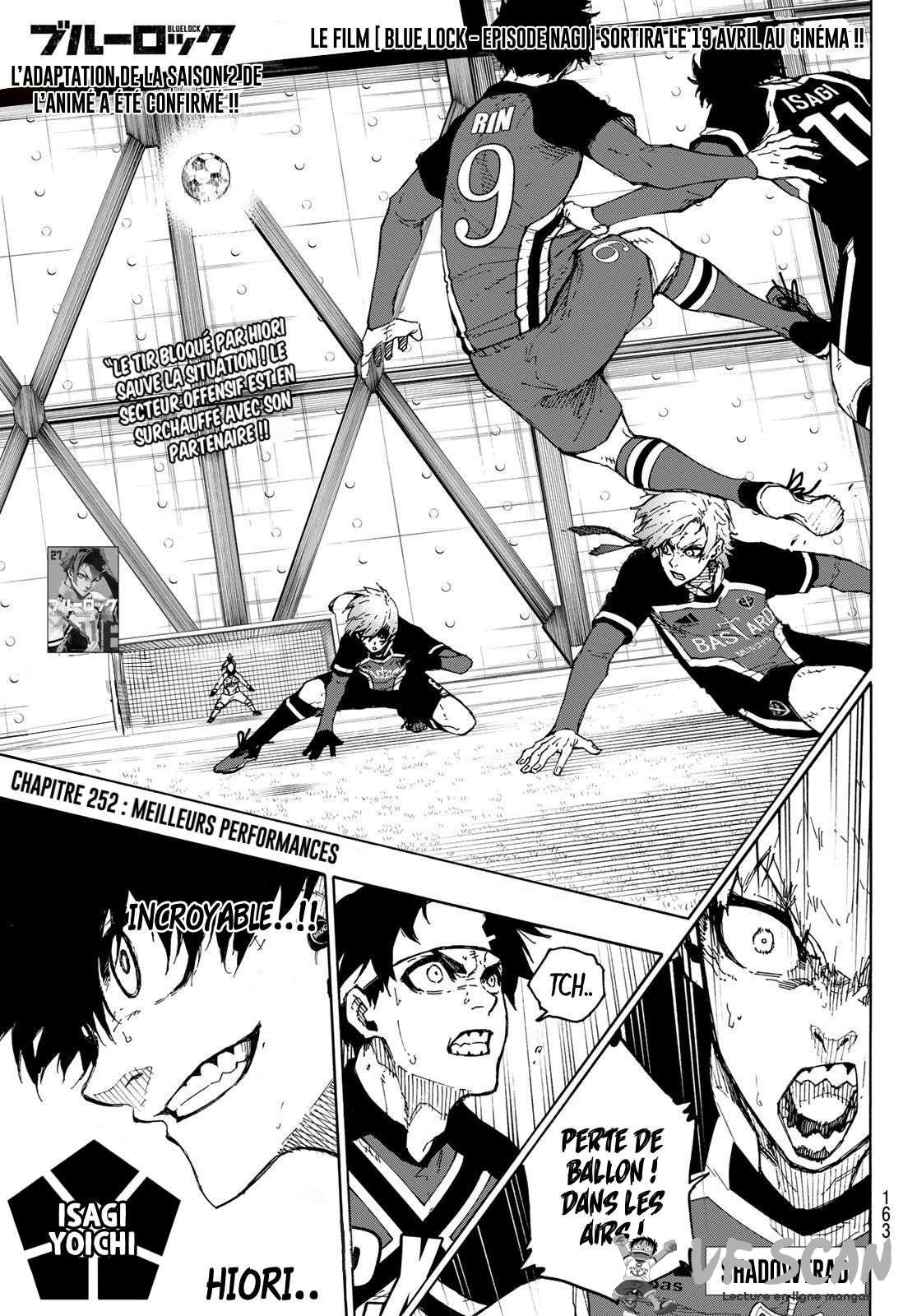 Read Blue Lock FR Manga Online