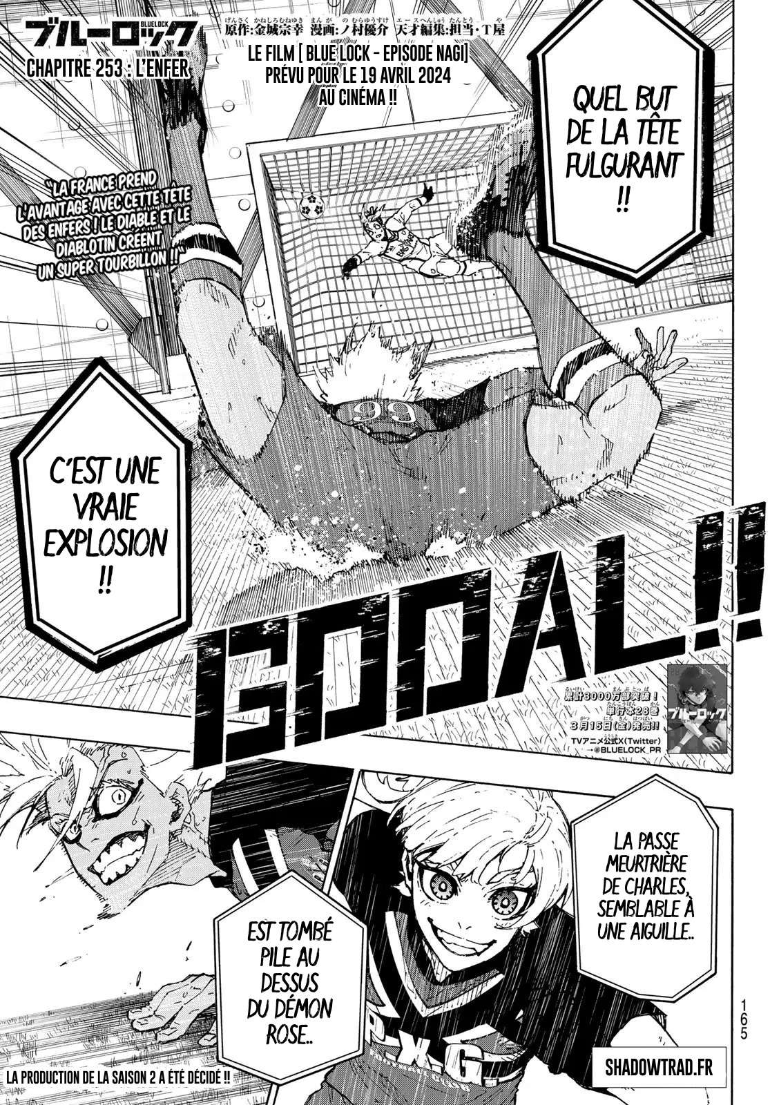 Read Blue Lock FR Manga Online