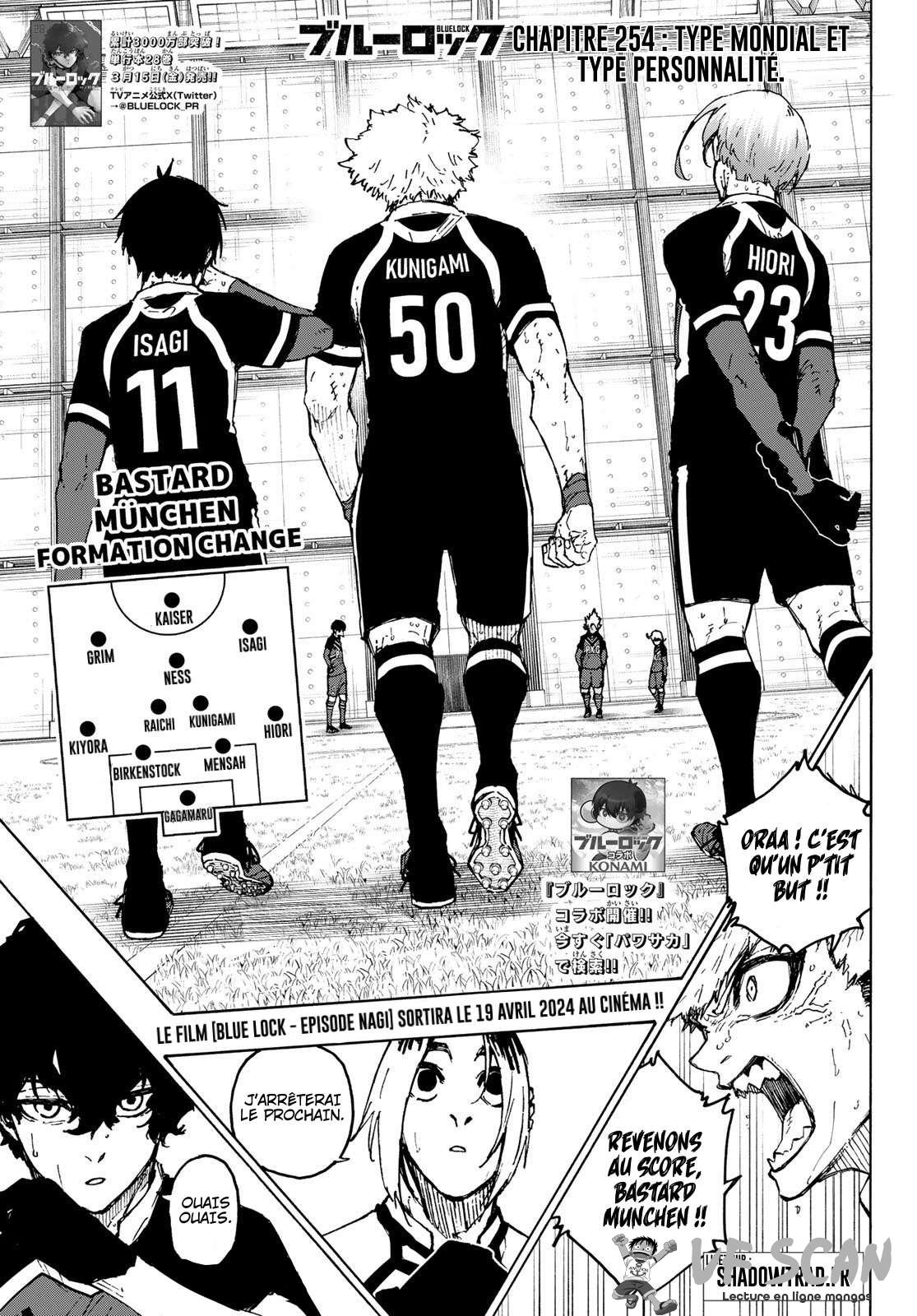 Read Blue Lock FR Manga Online