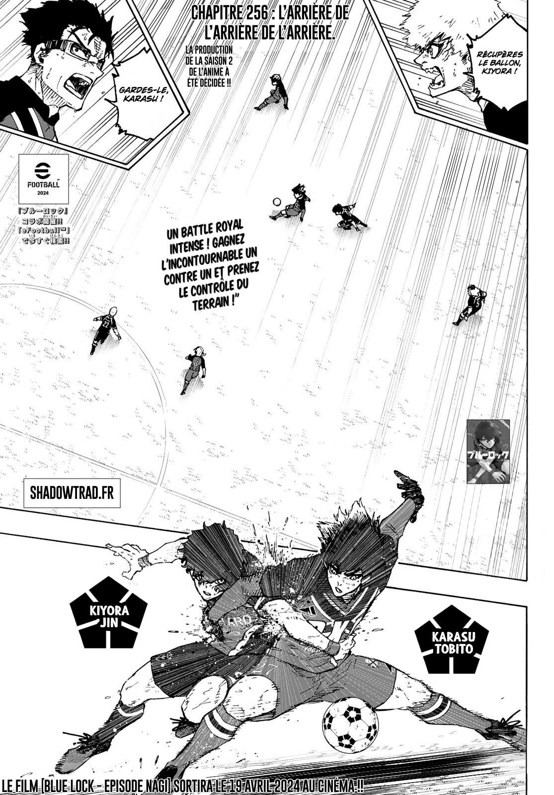 Read Blue Lock FR Manga Online