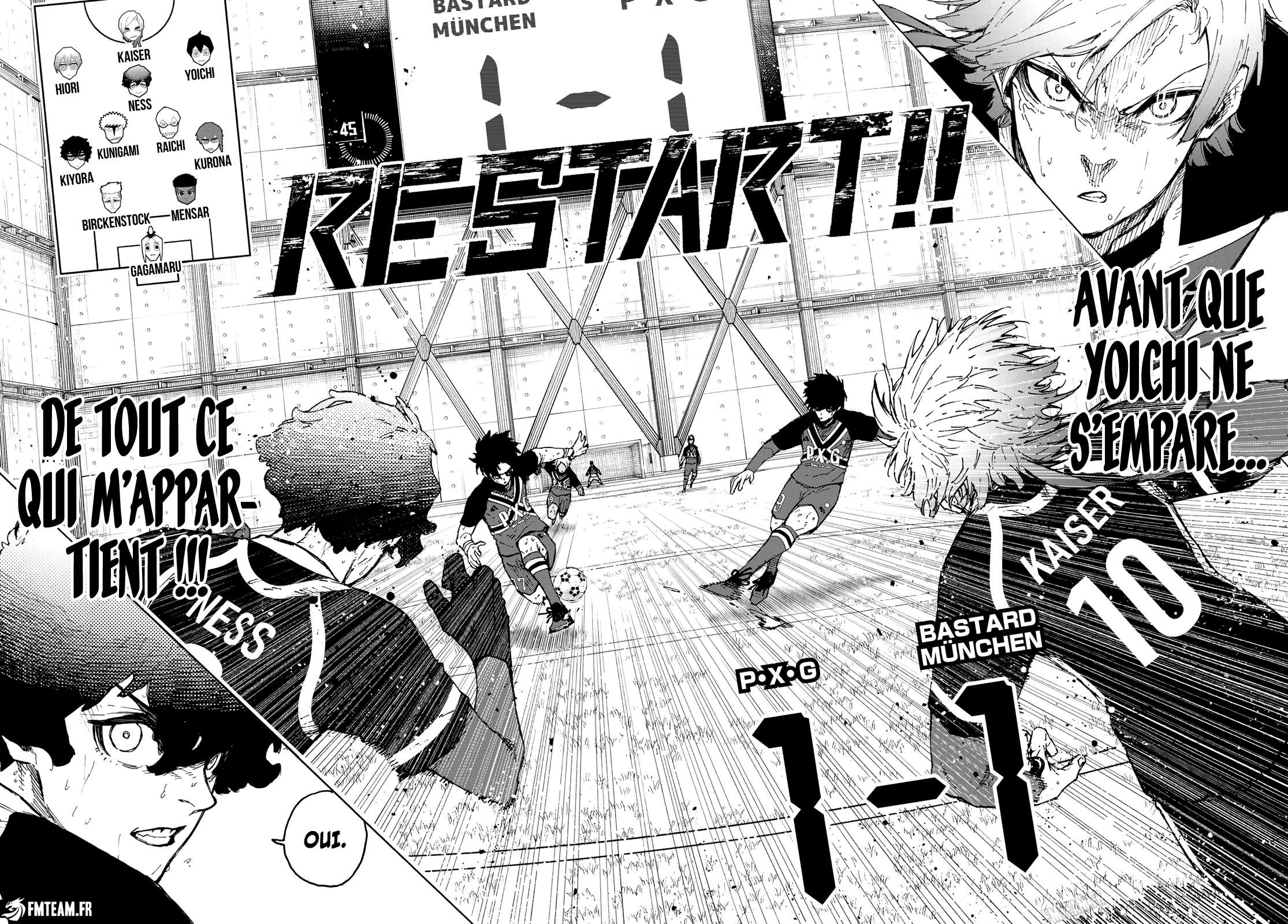 Read Blue Lock FR Manga Online