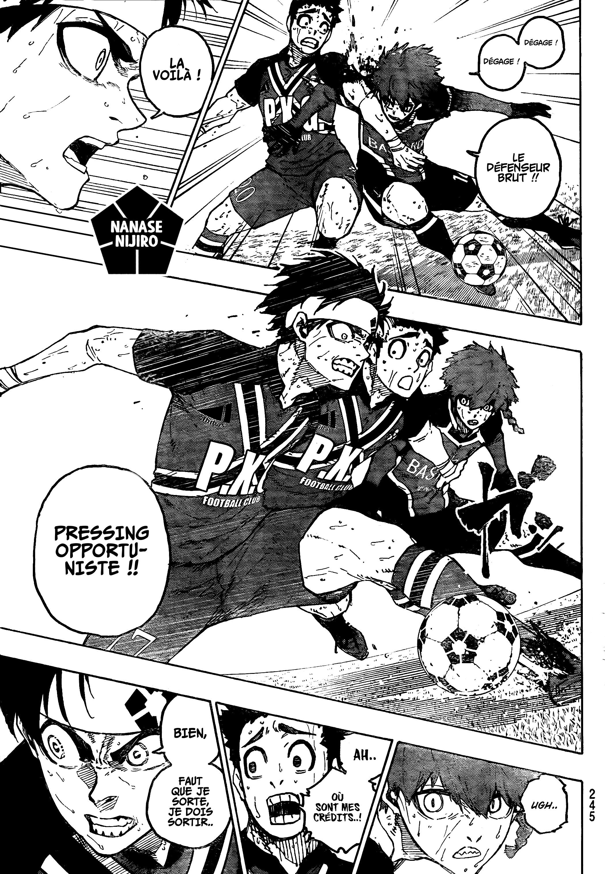 Read Blue Lock FR Manga Online