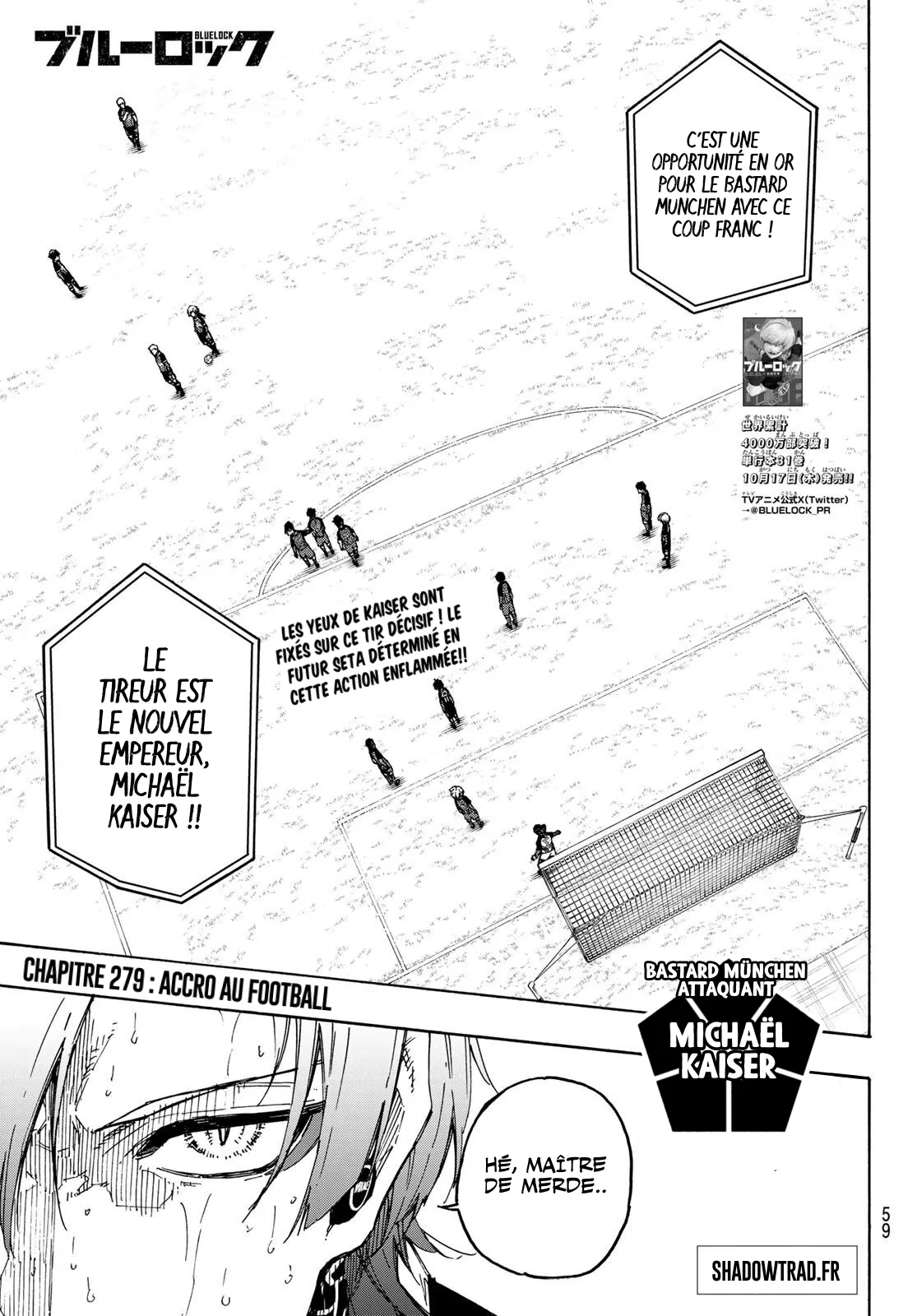 Read Blue Lock FR Manga Online