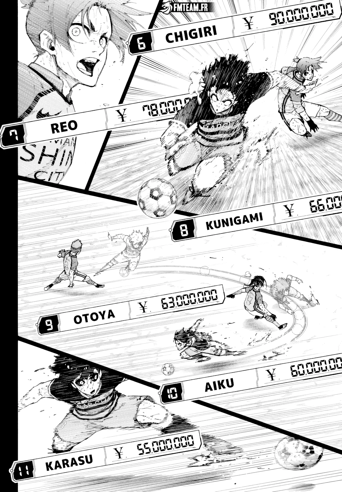 Read Blue Lock FR Manga Online