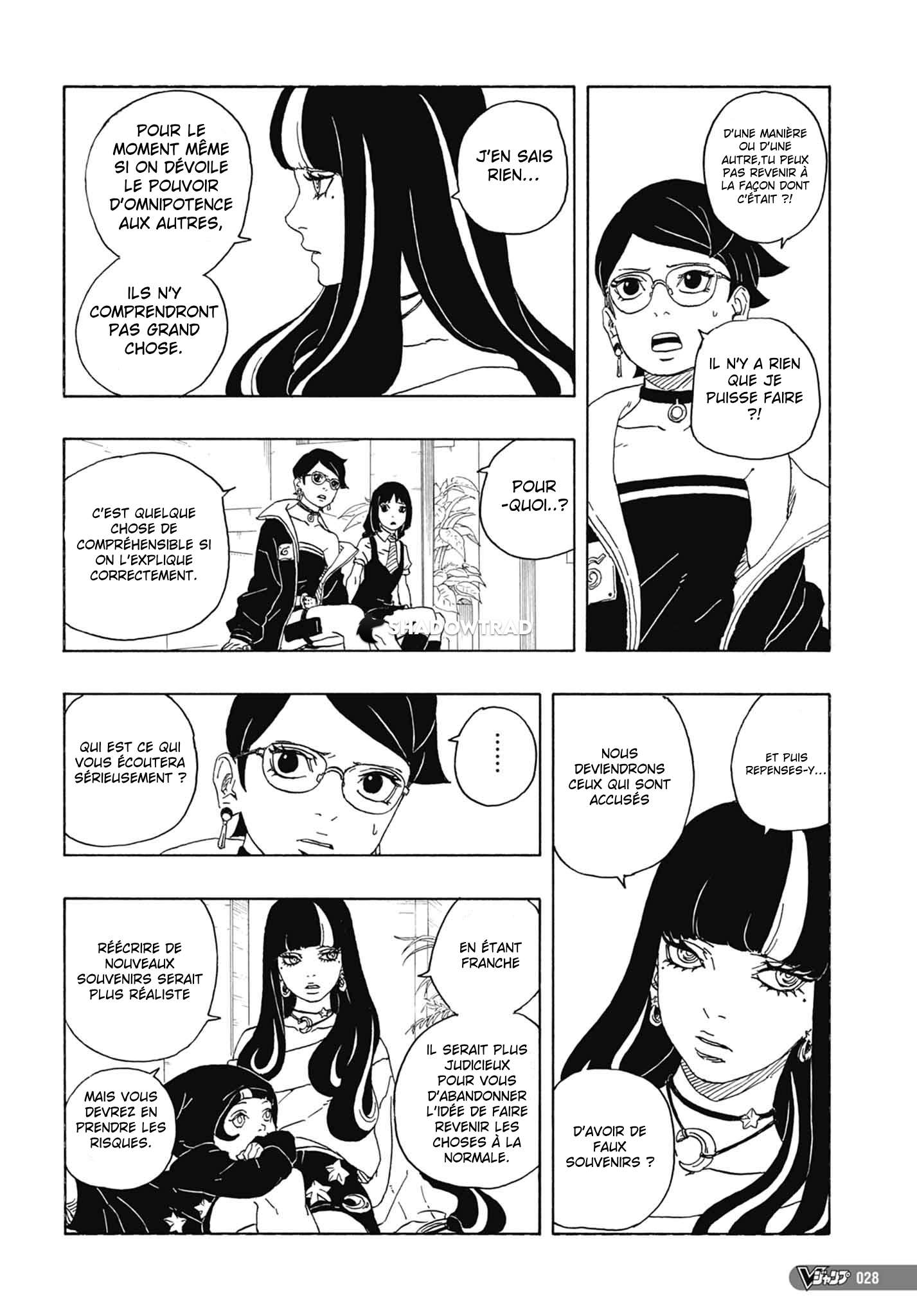 Read Boruto Two Blue Vortex FR Manga Online