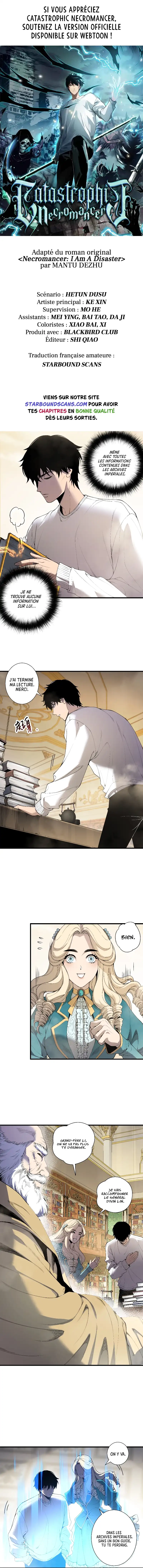 Read Catastrophic Necromancer FR Manga Online