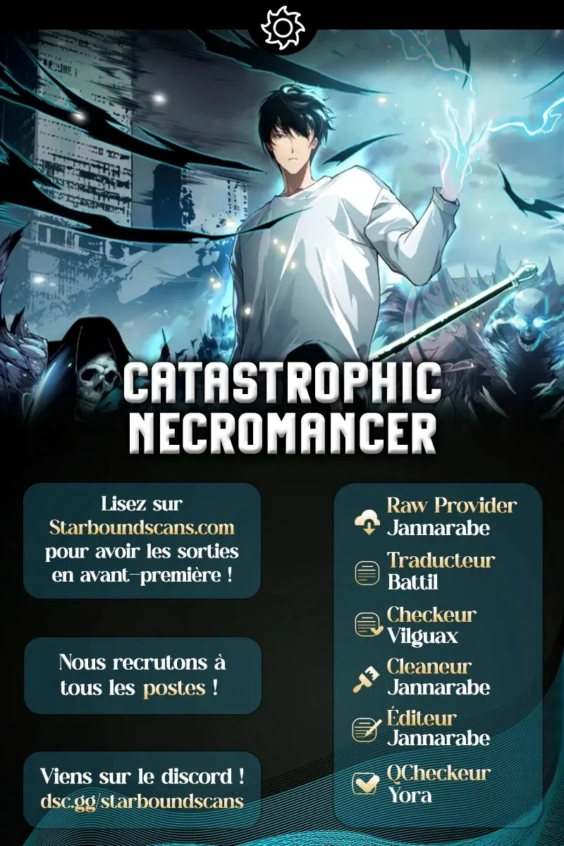 Read Catastrophic Necromancer FR Manga Online