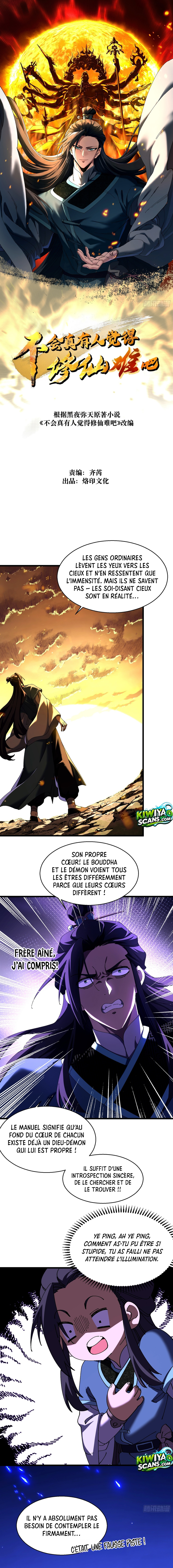 Read Don’t Tell Me You Think Cultivating Immortality Is Difficult FR Manga Online