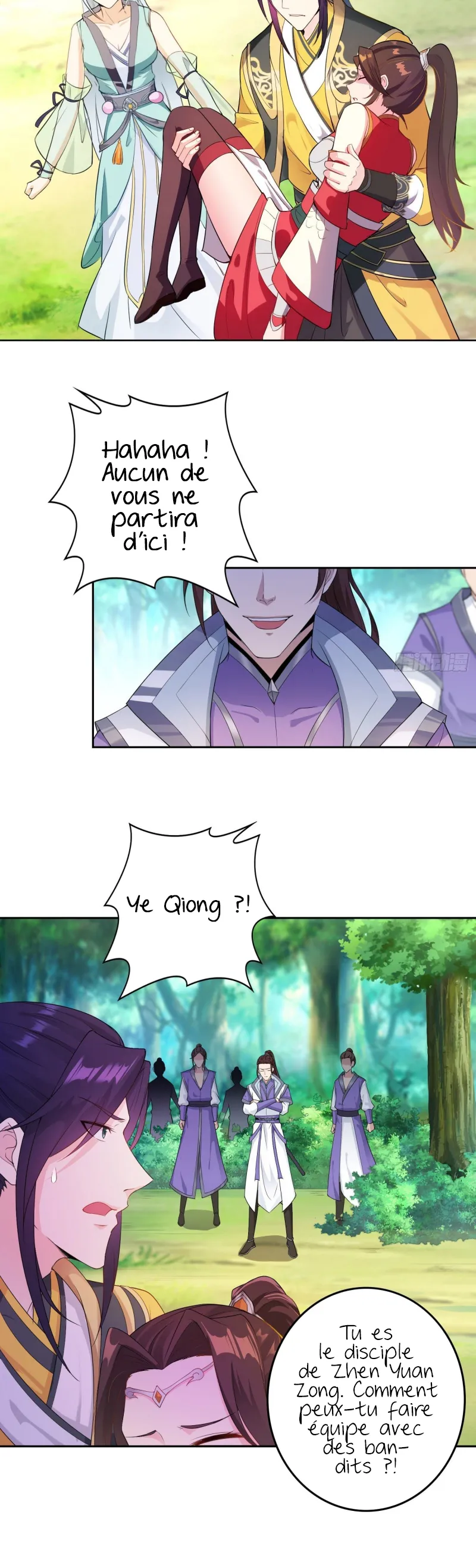 Read Forced To Become The Vill FR Manga Online
