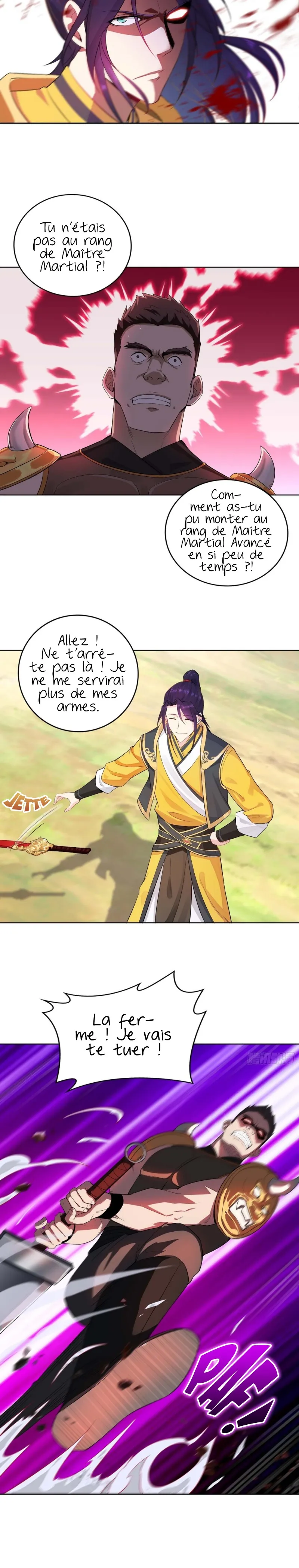 Read Forced To Become The Vill FR Manga Online