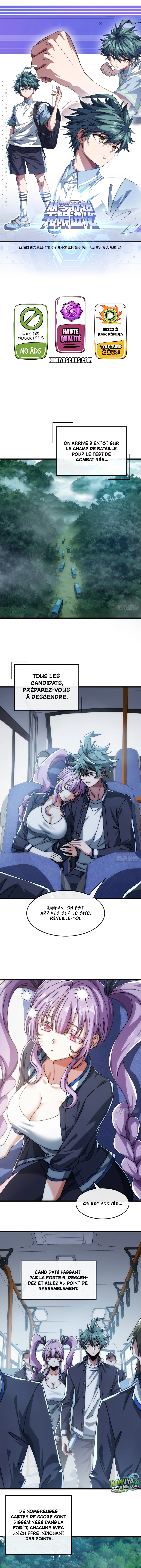 Read Infinite Evolution Starting from Zero FR Manga Online