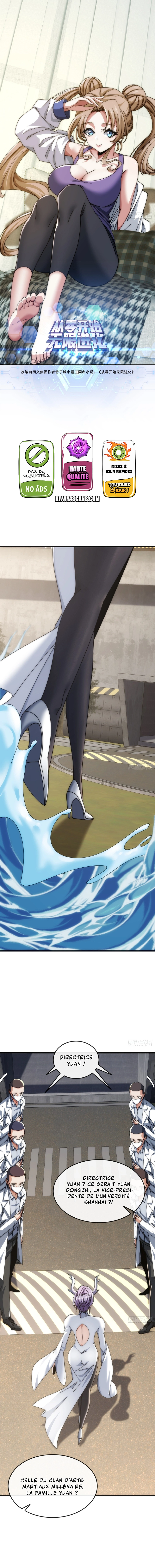 Read Infinite Evolution Starting from Zero FR Manga Online