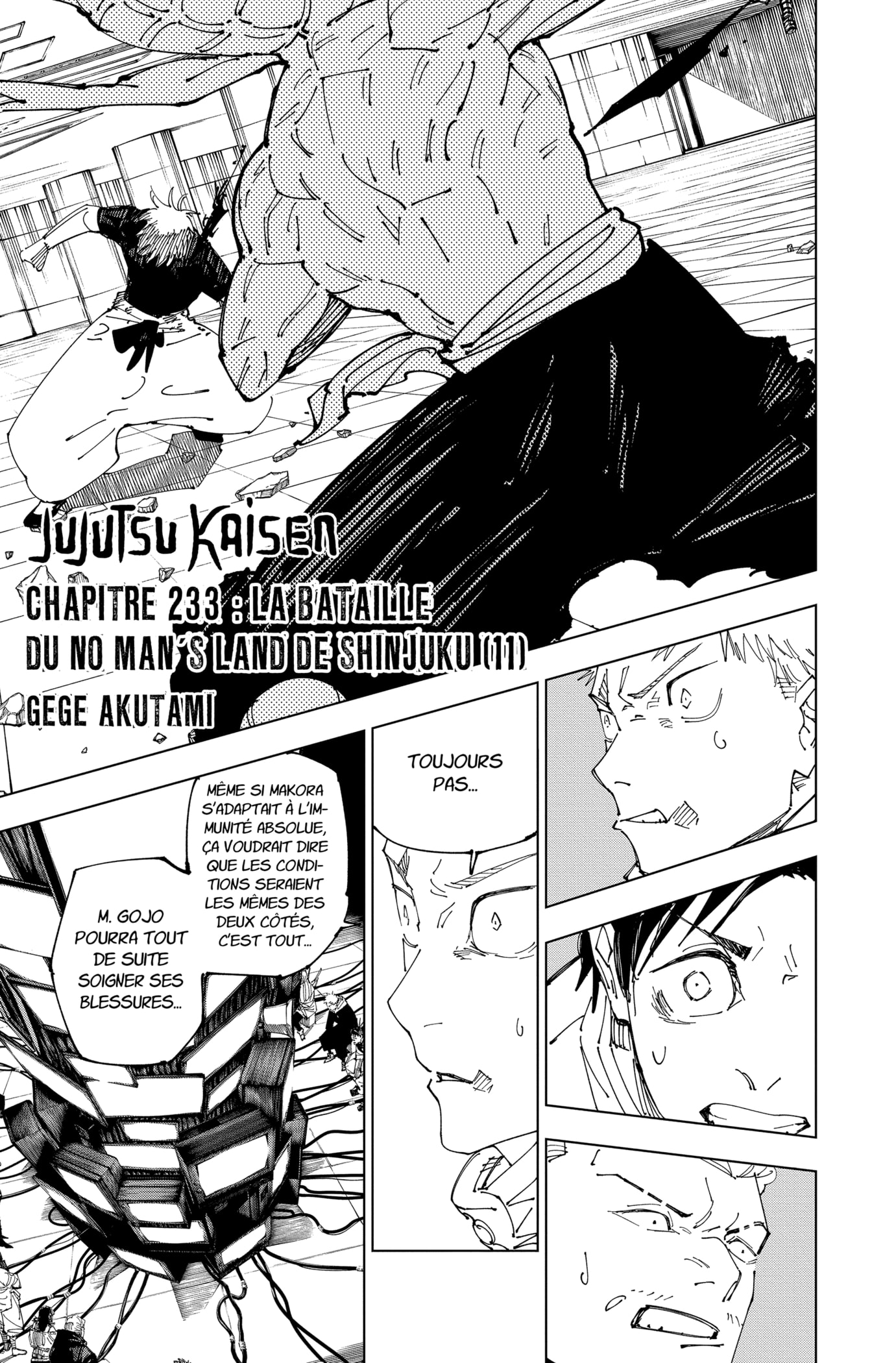 Read Jujutsu Kaisen FR Manga Online