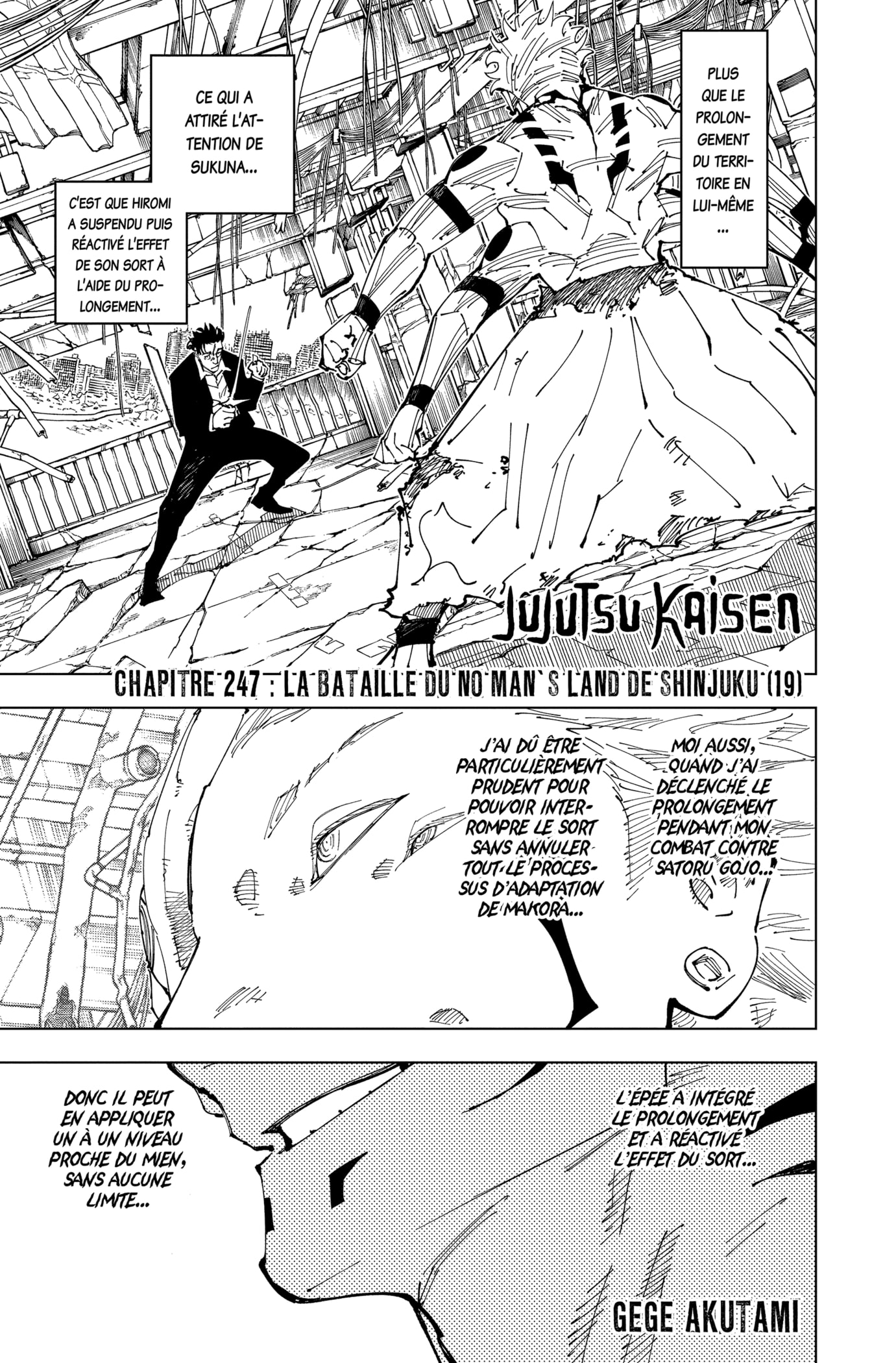 Read Jujutsu Kaisen FR Manga Online