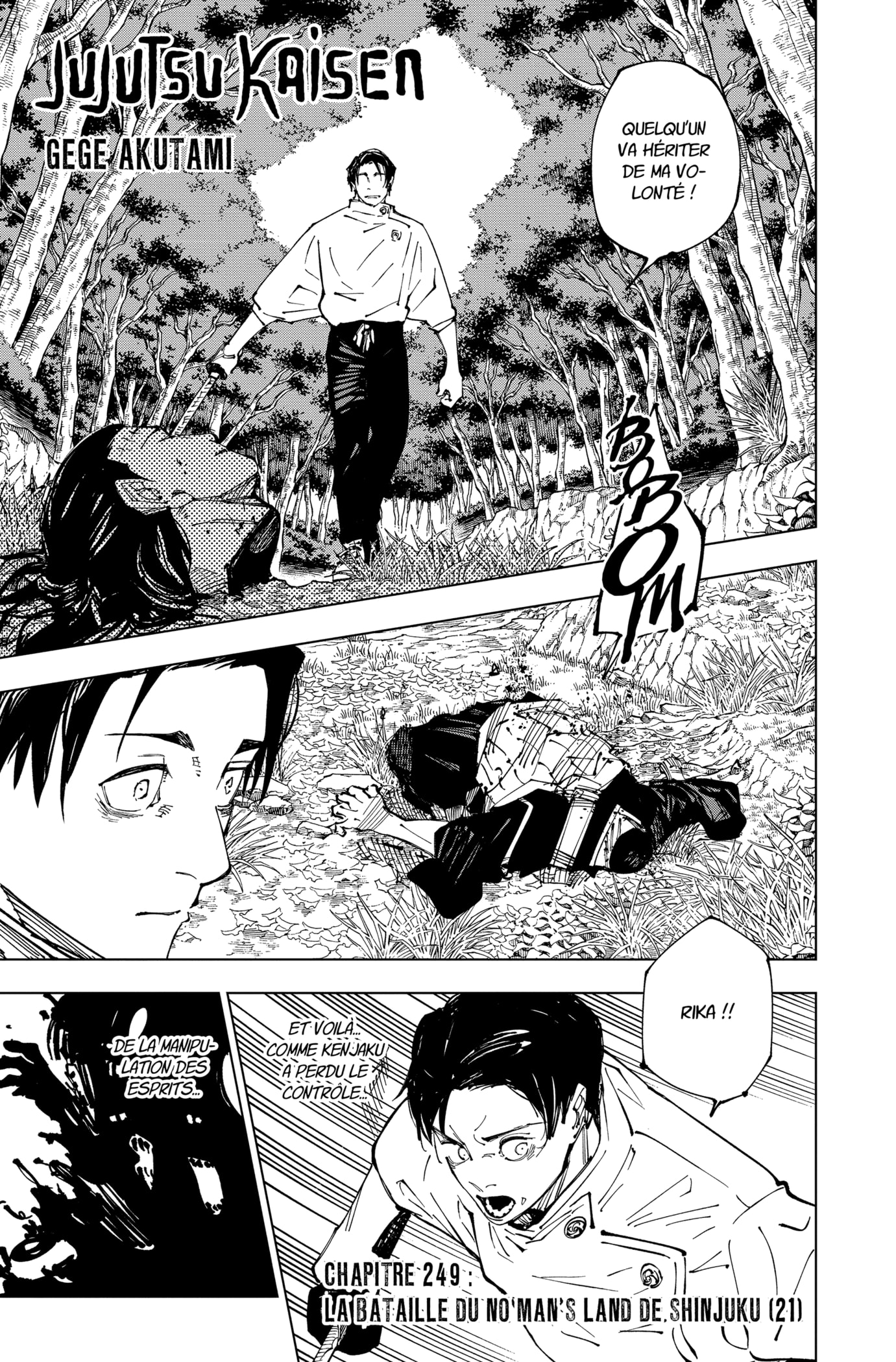 Read Jujutsu Kaisen FR Manga Online