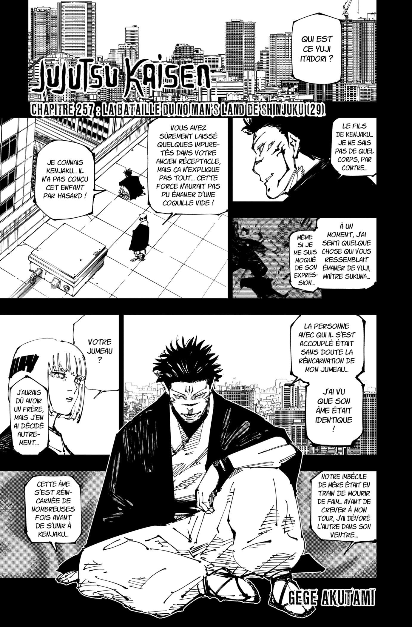 Read Jujutsu Kaisen FR Manga Online