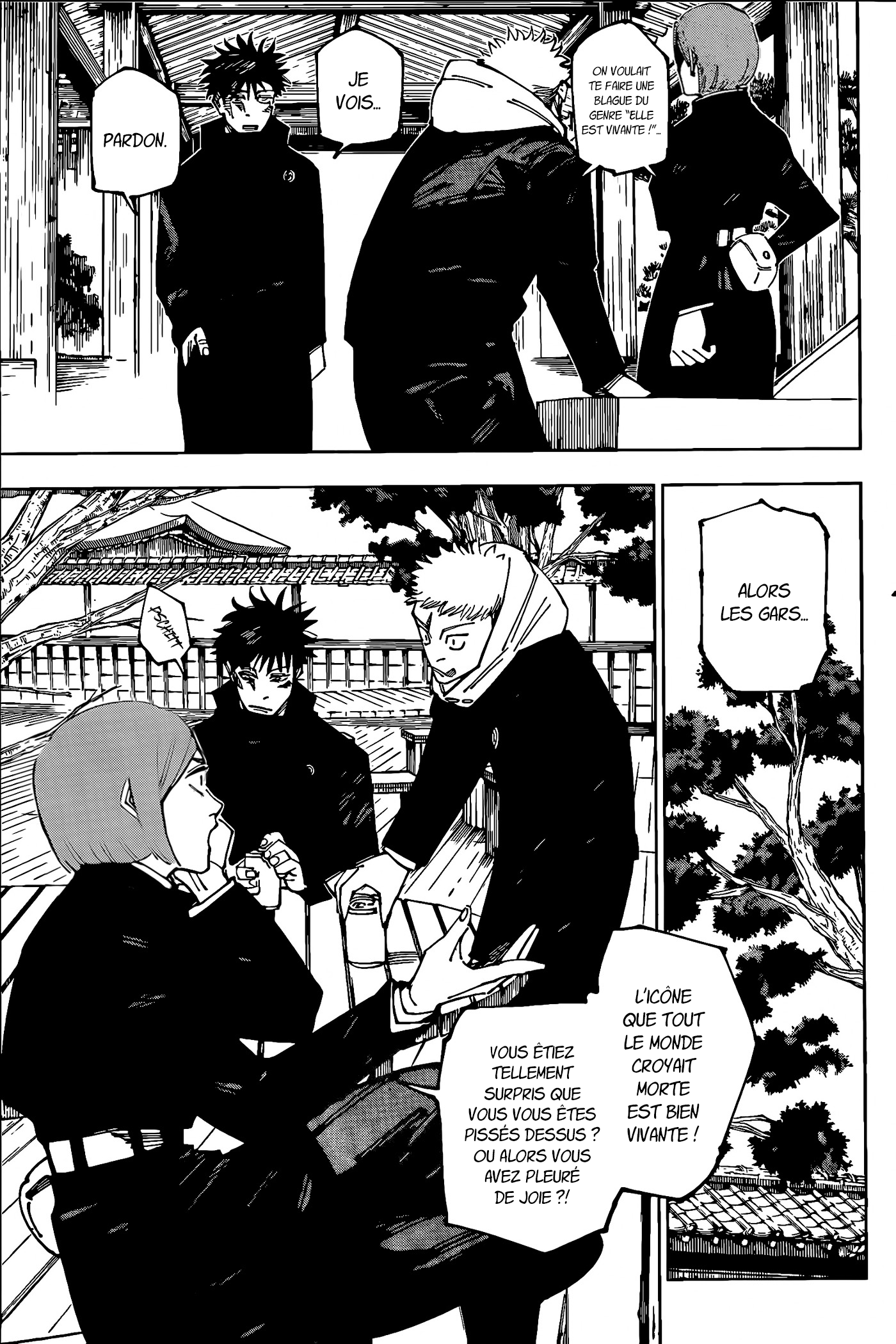 Read Jujutsu Kaisen FR Manga Online