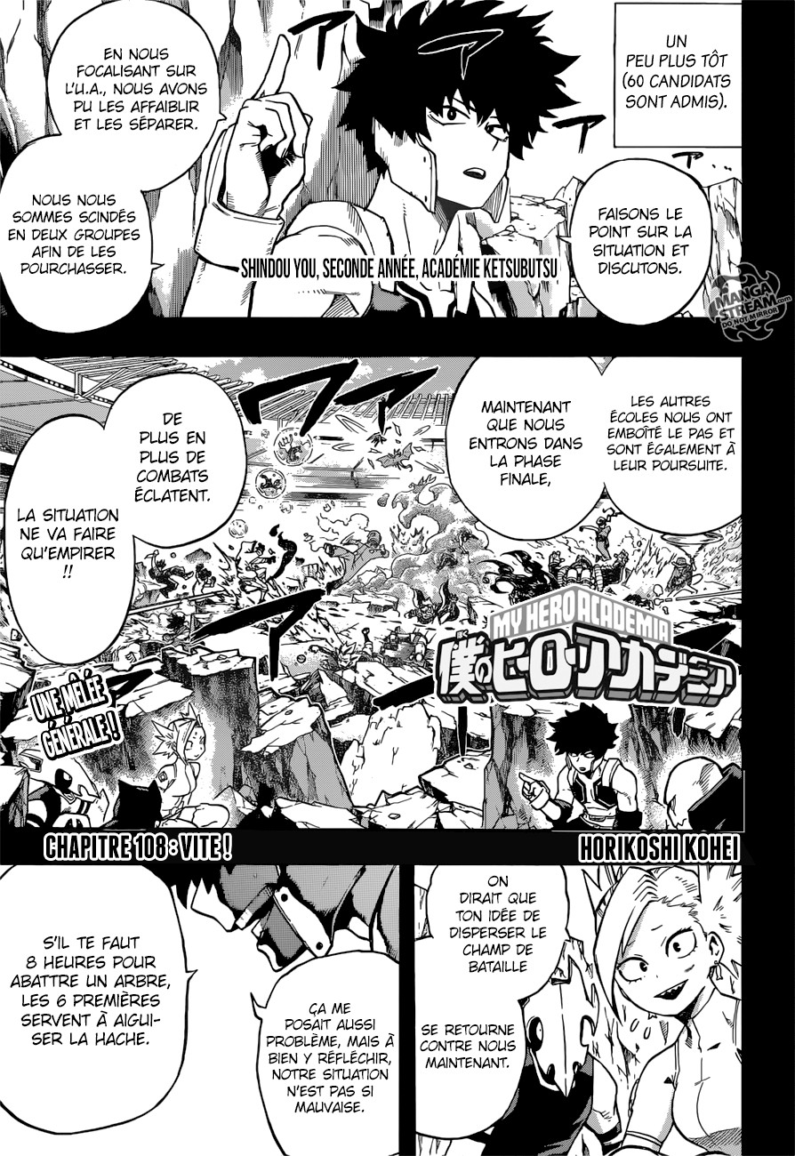 Read My Hero Academia FR Manga Online