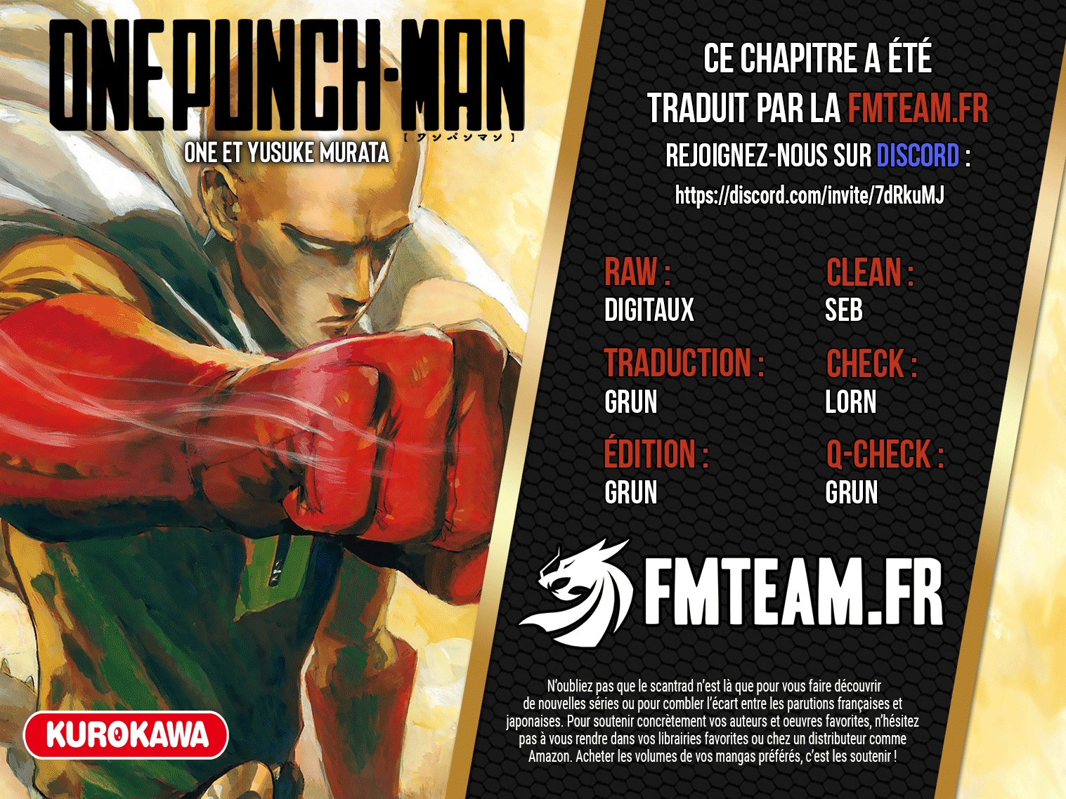 Read One Punch Man FR Manga Online