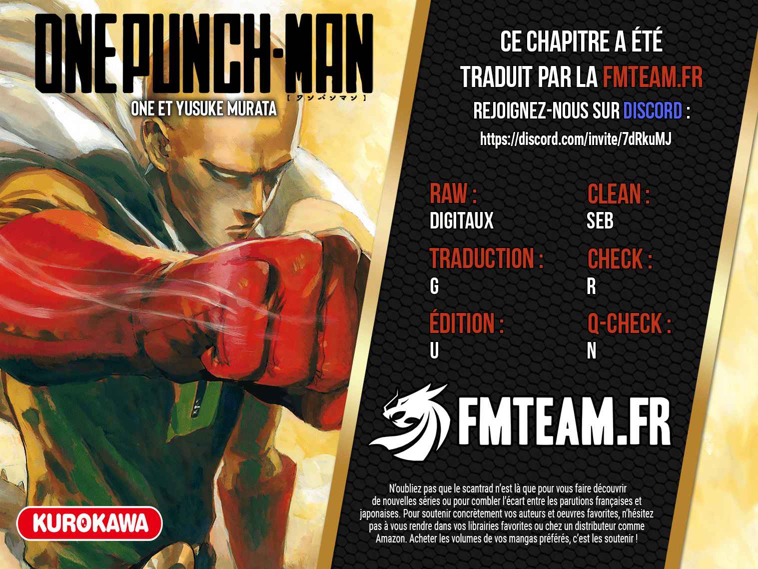Read One Punch Man FR Manga Online