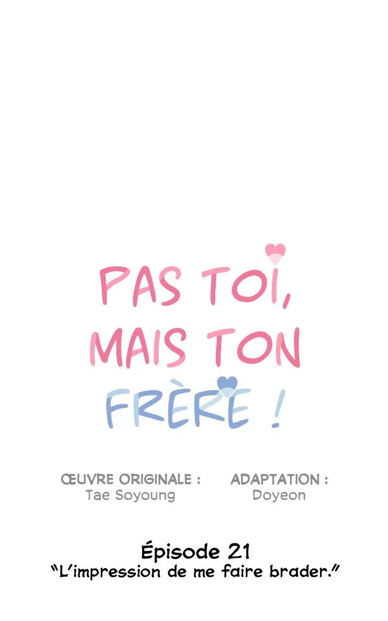 Read Pas toi, mais ton frère ! FR Manga Online