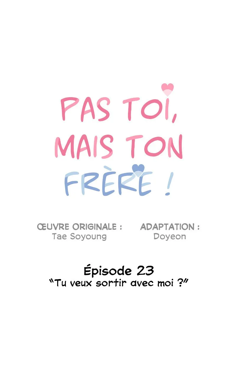 Read Pas toi, mais ton frère ! FR Manga Online