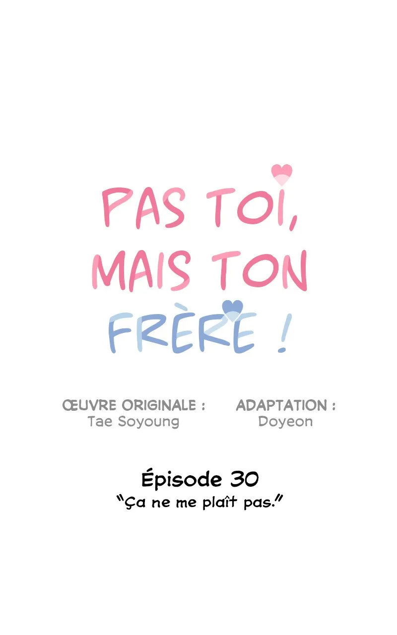 Read Pas toi, mais ton frère ! FR Manga Online