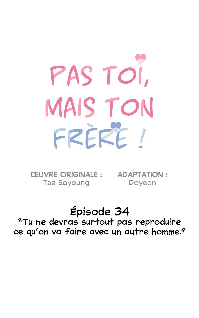 Read Pas toi, mais ton frère ! FR Manga Online
