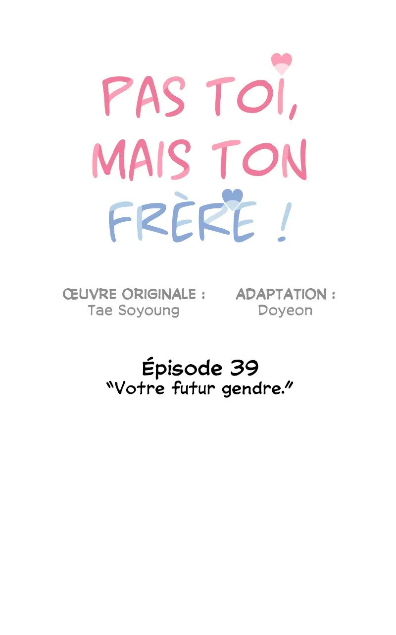 Read Pas toi, mais ton frère ! FR Manga Online