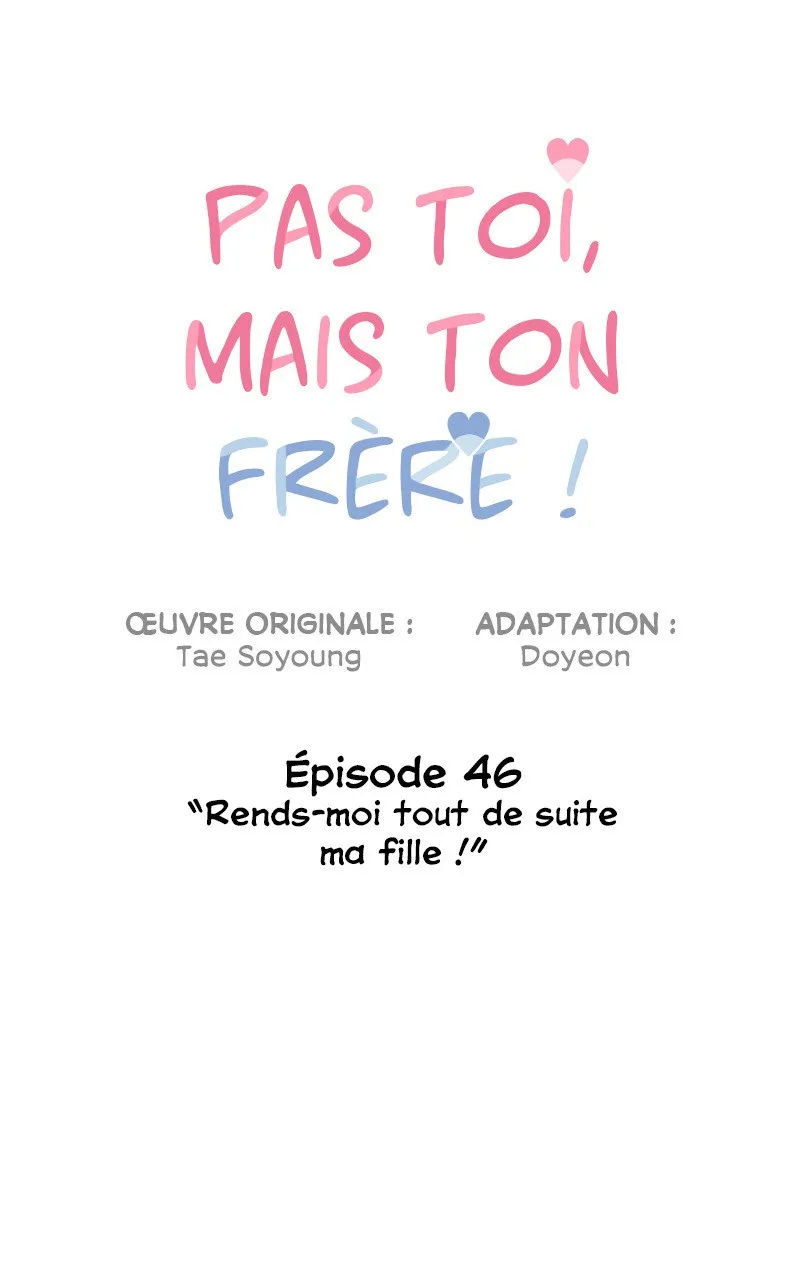 Read Pas toi, mais ton frère ! FR Manga Online