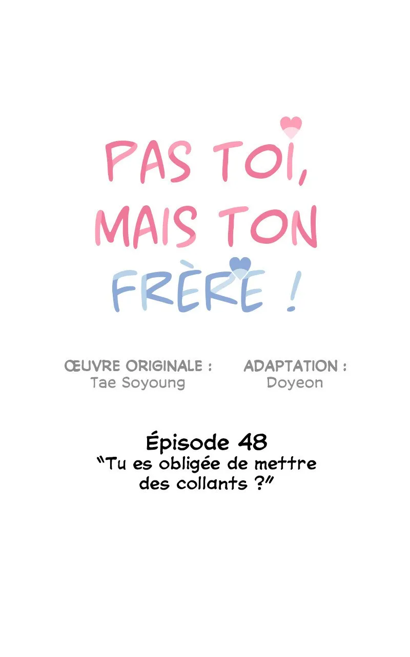 Read Pas toi, mais ton frère ! FR Manga Online