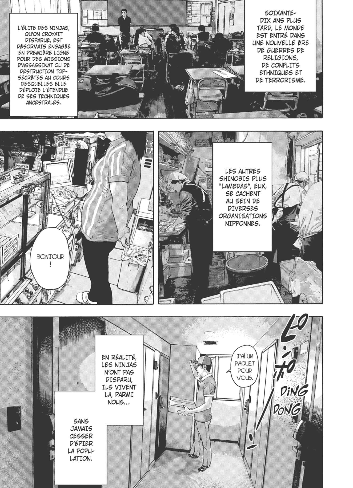 Read Under Ninja FR Manga Online