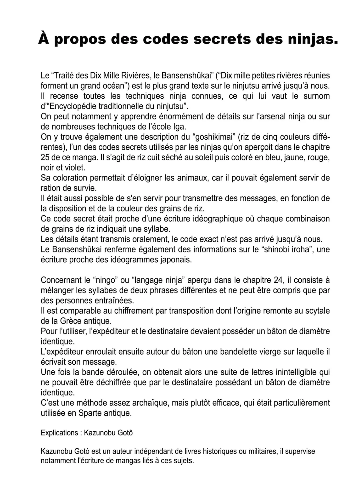 Read Under Ninja FR Manga Online