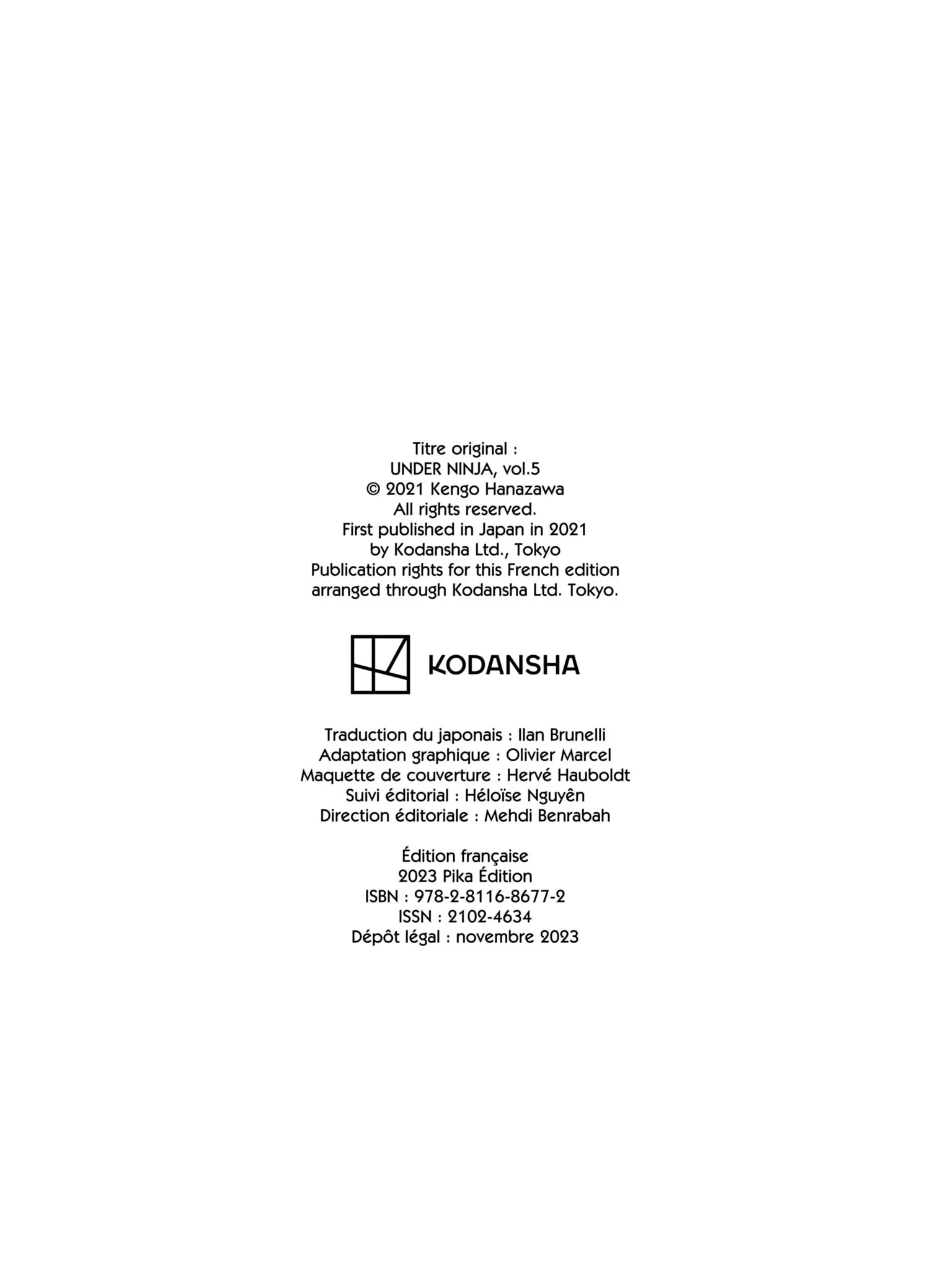 Read Under Ninja FR Manga Online