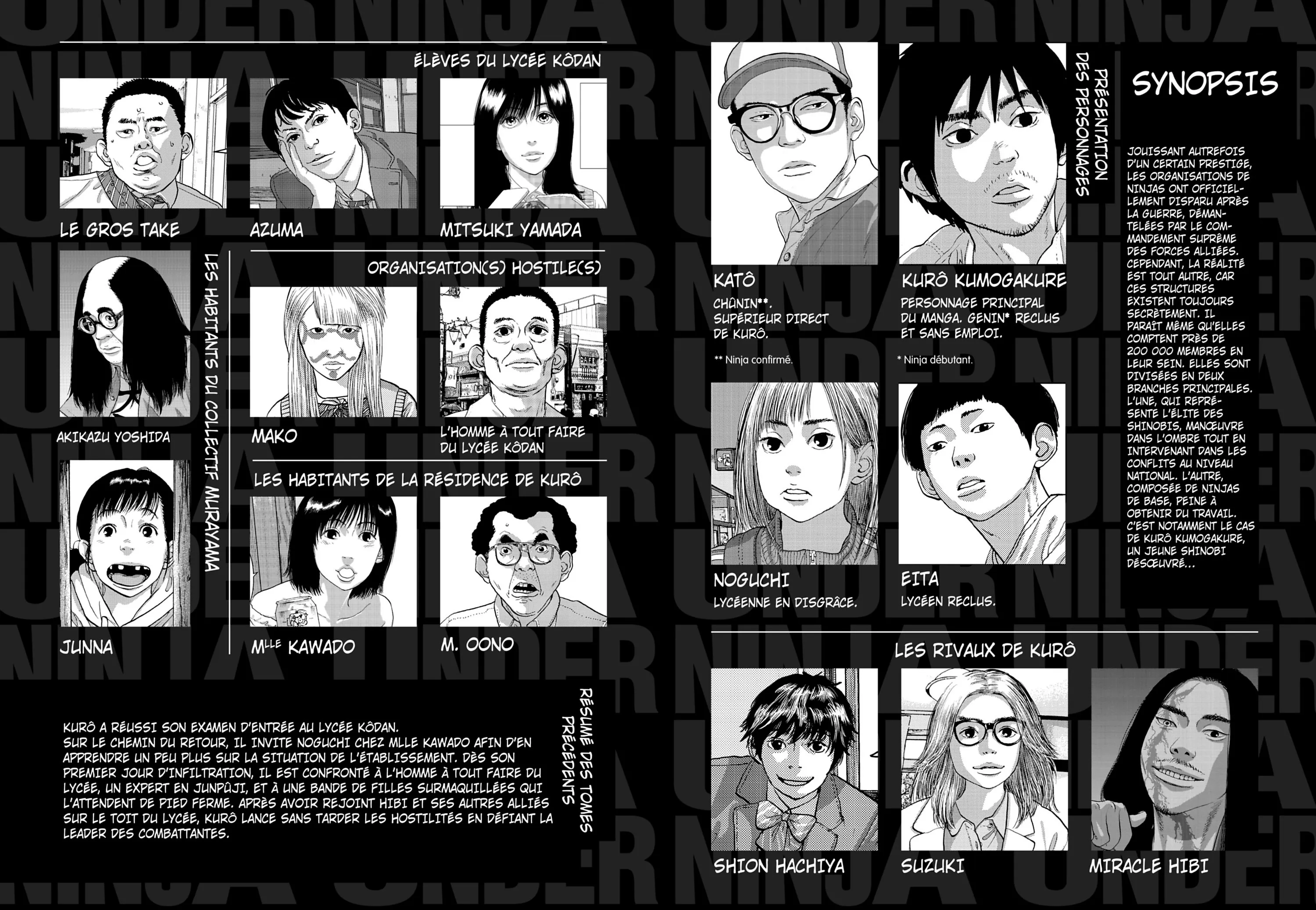 Read Under Ninja FR Manga Online